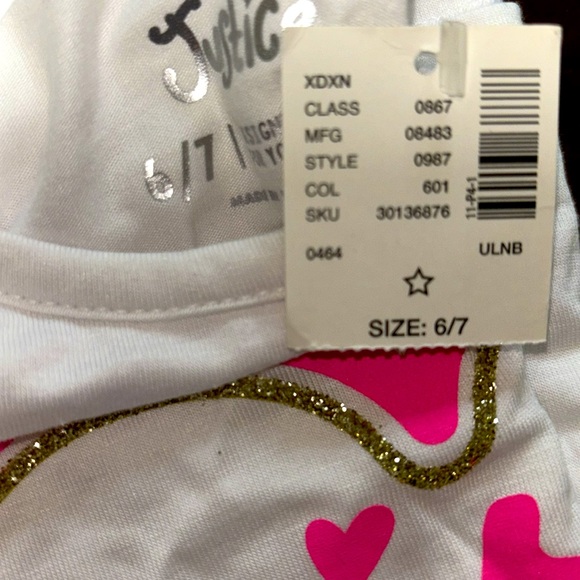 Girls Justice, long sleeve size 6/7. New with tags. - Picture 4 of 4